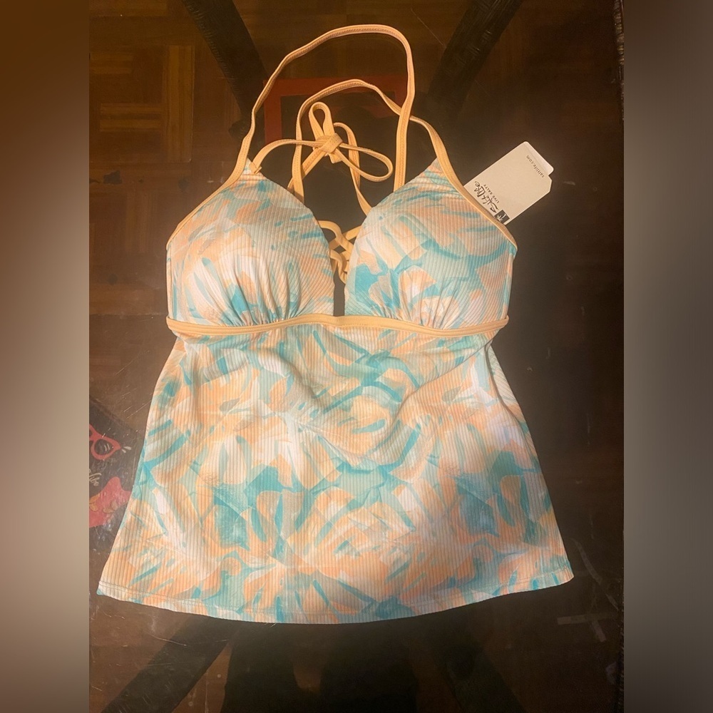 Salt life triangle tankini